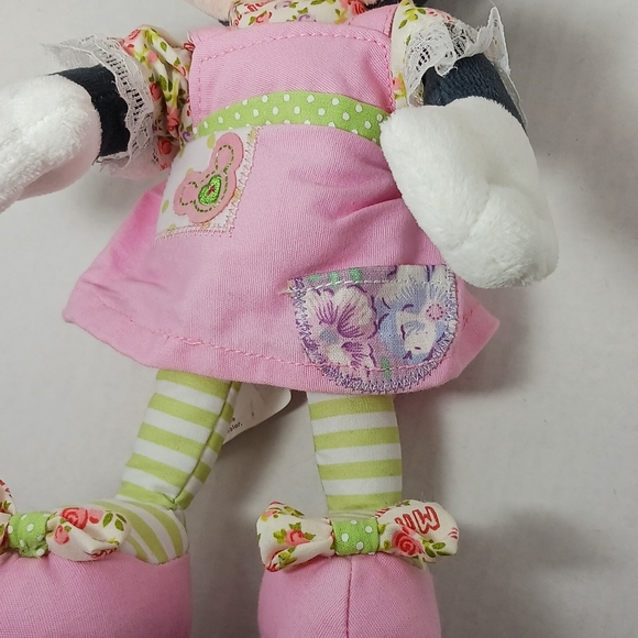 Disney Minnie Mouse Mine Rag Doll Stuffed Doll Plush Kids Toys 10" - Picture 8 of 12